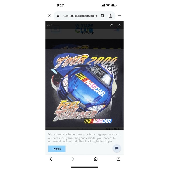 Cool Stylish 🔥Vintage Nascar 2004 Graphic T-shirt Size Large - Picture 7 of 8